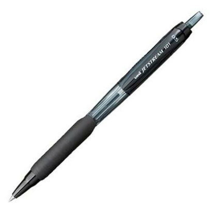 Boligrafo de tinta líquida Uni-Ball Jetstream SXN-101 0,7 mm Negro (12 Unidades) 1 Boligrafo de tinta líquida Uni-Ball Jetstream SXN-101 0,7 mm Negro (12 Unidades) 1