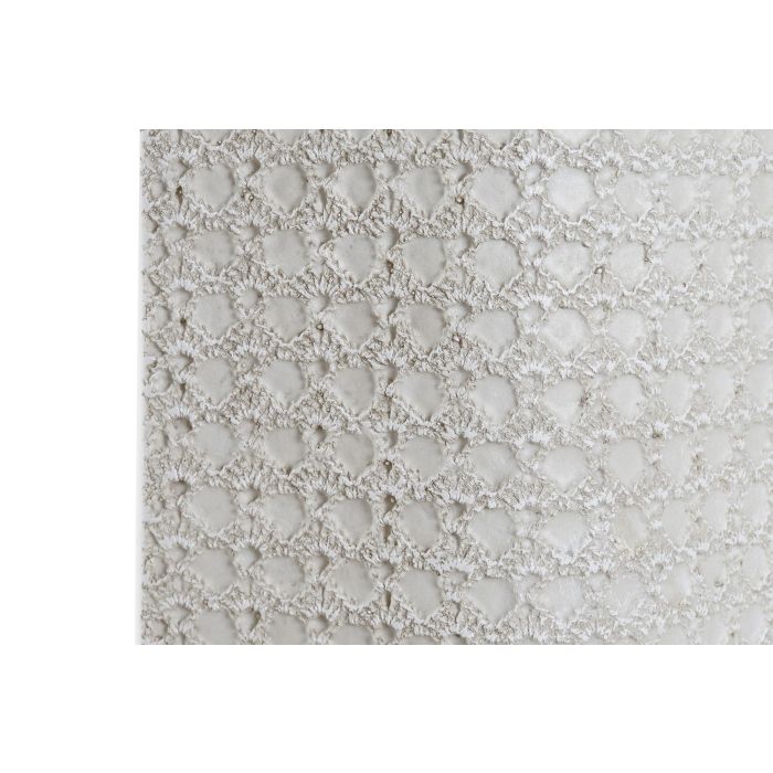 DKD Home Decor Jarrón Decorativo Moderno Isara de Resina Blanca - Ideal para Suelo o Mesa - 58 cm Alto, 12 cm Largo, 20 cm Ancho 1