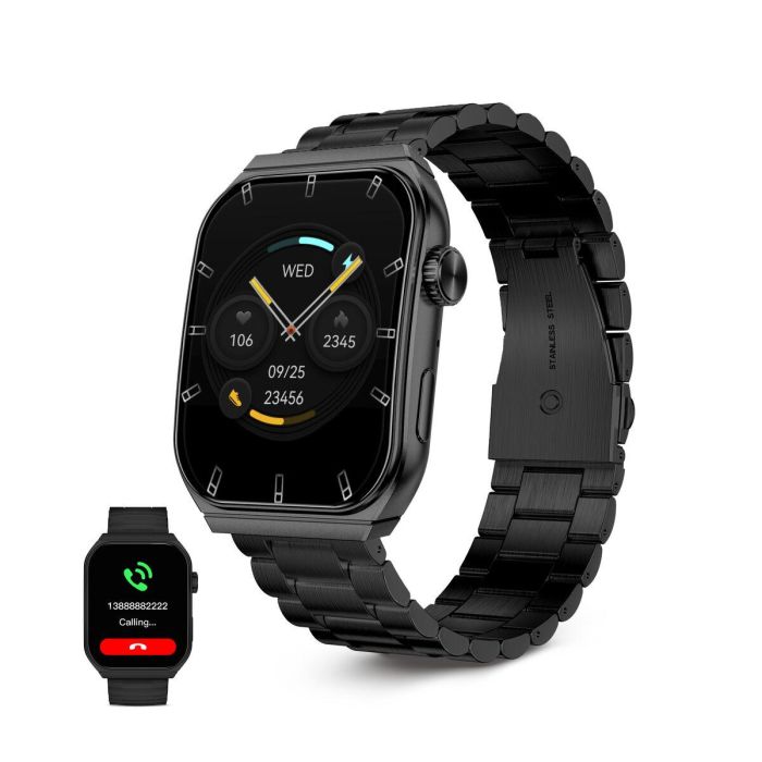 Smartwatch KSIX Olympo Negro 1,96" 9 Smartwatch KSIX Olympo Negro 1,96" 9