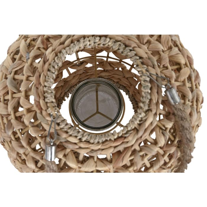 Portavela Balines DKD Home Decor Natural 28 x 64 x 28 cm 1 Portavela Balines DKD Home Decor Natural 28 x 64 x 28 cm 1
