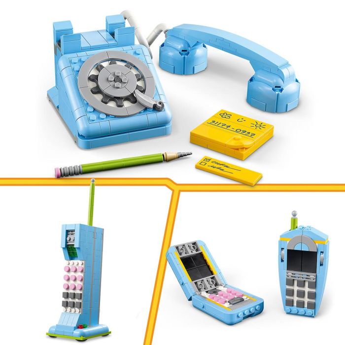LEGO 31174 Teléfono Retro Creator 3 en 1 Juguete de Construcción para Coleccionistas y Niños Mayores de 8 Años 3