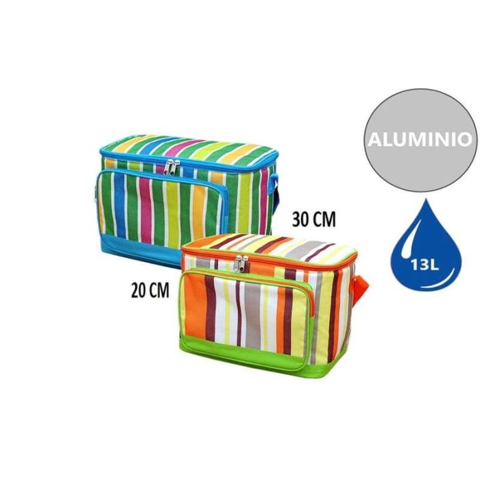 Nevera térmica colección montesca tejido polyester, 3 mm foam e interior acabado en aluminio 13 litros 30x19x2 cm - modelos surtidos 3 Nevera térmica colección montesca tejido polyester, 3 mm foam e interior acabado en aluminio 13 litros 30x19x2 cm - modelos surtidos 3