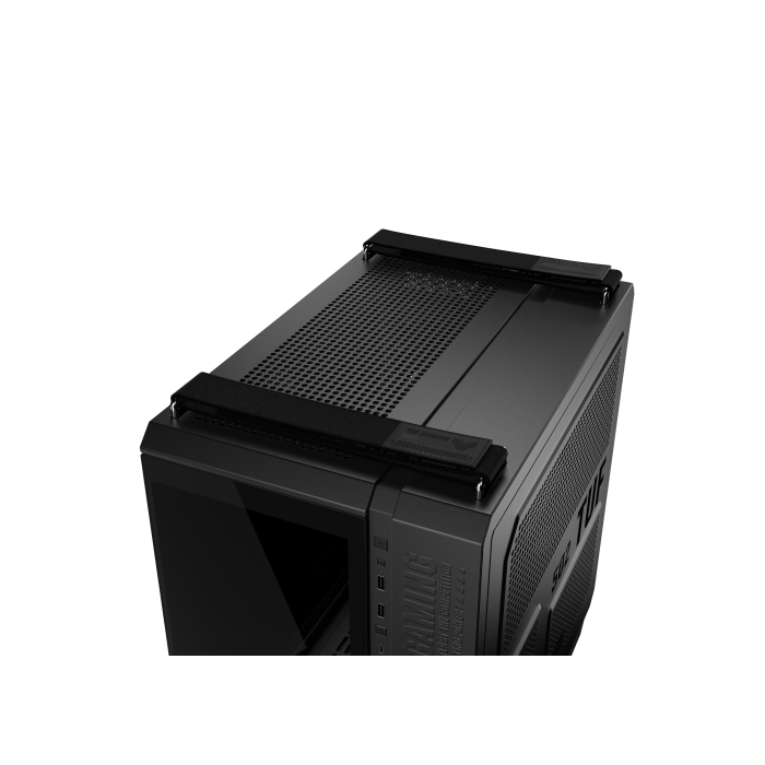Asus TUF GAMING GT502 Horizon TG ARGB Black Midi Tower PC Negro, 3x120mm Ventiladores, ARGB, 90DC0090-B19020 11 Asus TUF GAMING GT502 Horizon TG ARGB Black Midi Tower PC Negro, 3x120mm Ventiladores, ARGB, 90DC0090-B19020 11