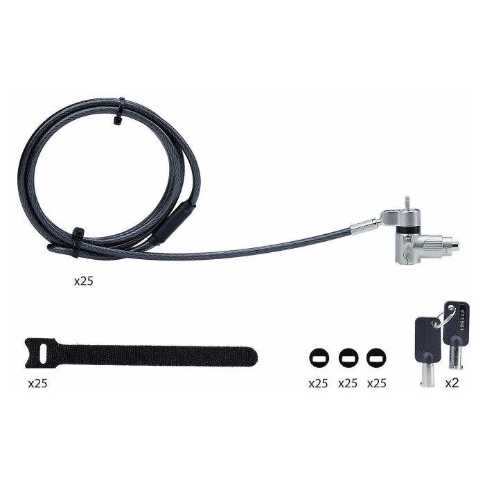 Videocámara de Vigilancia Startech UNIVKA25-LAPTOP-LOCK Videocámara de Vigilancia Startech UNIVKA25-LAPTOP-LOCK