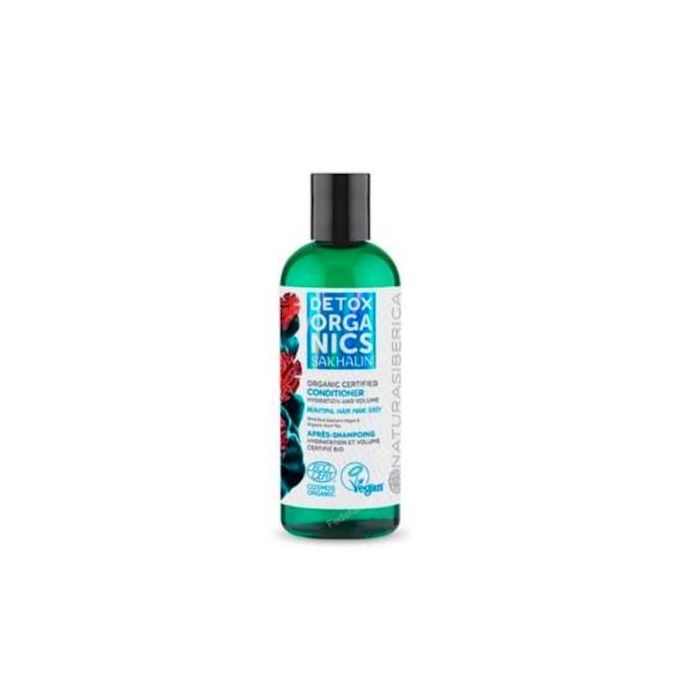 NATURA SIBERICA Detox Acondicionador Hidratante y Voluminizador con Algas Rojas y Cincoenrama 260 ml