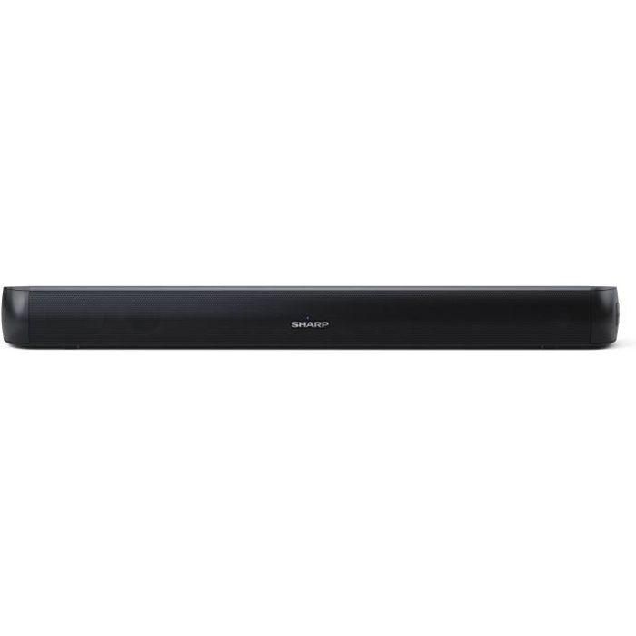 Sharp HT-SB107 Soundbar 2.0 Canales 90W Negro con Bluetooth 4.2, HDMI y USB