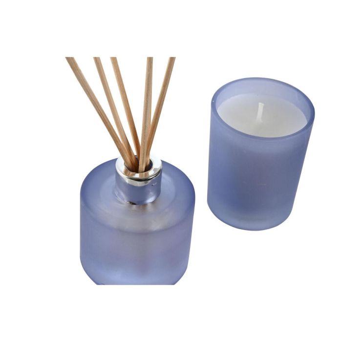 Ambientador Mikado Mediterraneo DKD Home Decor Azul 5 x 6.3 x 5 cm Set de 2 1