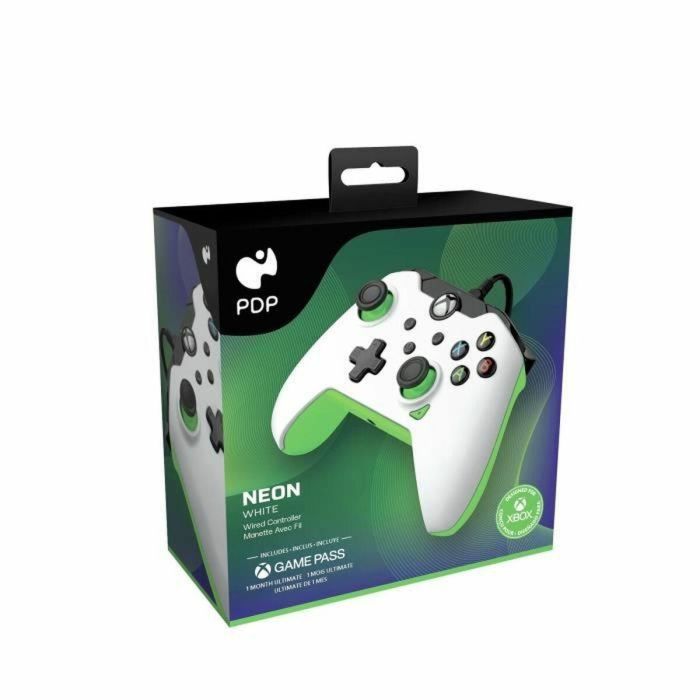 PDP PDP0708056069063 Gamepad con Cable para Xbox Series X|S, Xbox One y PC, Blanco NEÓN 1 PDP PDP0708056069063 Gamepad con Cable para Xbox Series X|S, Xbox One y PC, Blanco NEÓN 1