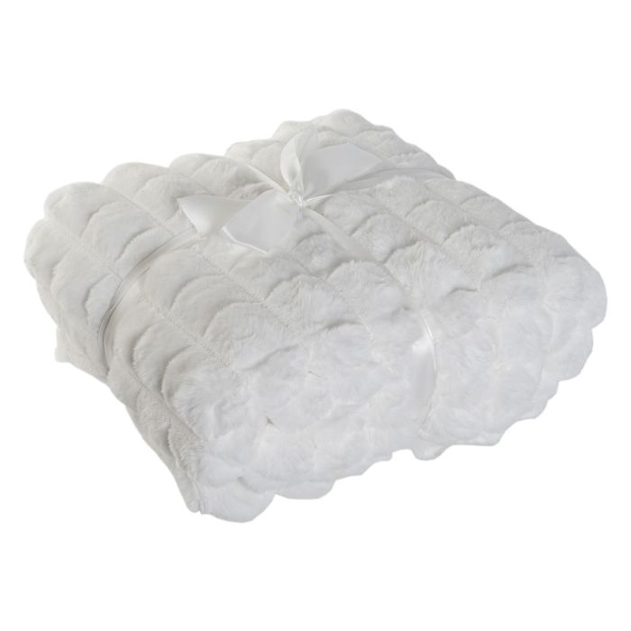 Manta Sofa Urban DKD Home Decor Crudo 170 x 130 cm (2 Unidades) 5 Manta Sofa Urban DKD Home Decor Crudo 170 x 130 cm (2 Unidades) 5