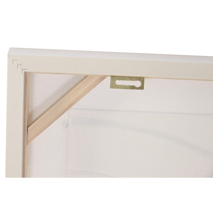 DKD Home Decor Cuadro Scandi Blanco Beige Lienzo MDF 82 x 82 x 4.5 cm (2 Unidades) DKD Home Decor Cuadro Scandi Blanco Beige Lienzo MDF 82 x 82 x 4.5 cm (2 Unidades)