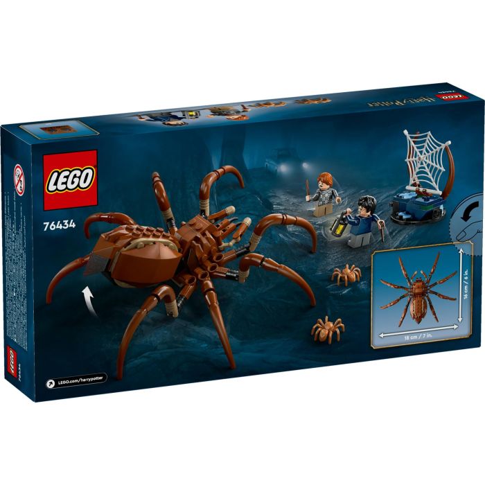 LEGO 76434 Harry Potter: Set de Construcción del Escenario 'Aragog en el Bosque Prohibido' con Araña Gigante de Juguete para Niños 13
