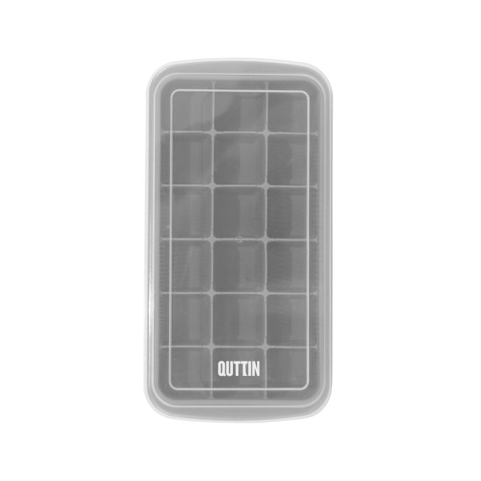 Quttin Cubitera Flex 18 Cubitos XXL con Tapa, 23.9x12.3x3.7 cm (24 Unidades) 5