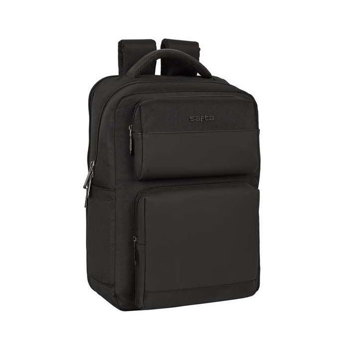 Safta Business Mochila Escolar Portátil 15.6" con USB, 2 Bolsillos Black-Blue-Grey (310x130x440 mm) 16 Safta Business Mochila Escolar Portátil 15.6" con USB, 2 Bolsillos Black-Blue-Grey (310x130x440 mm) 16
