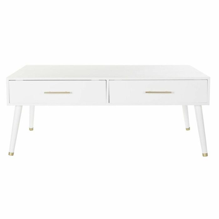 Mesa Centro Glam DKD Home Decor Blanco Crema 60 x 50 x 120 cm 3