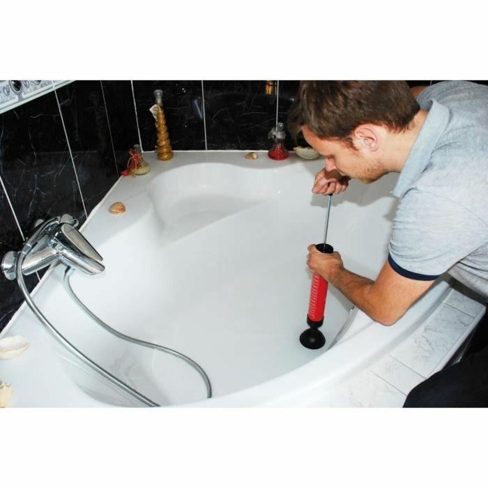 Desatascador Rothenberger ROPOMPE I Negro Rojo Plástico 2