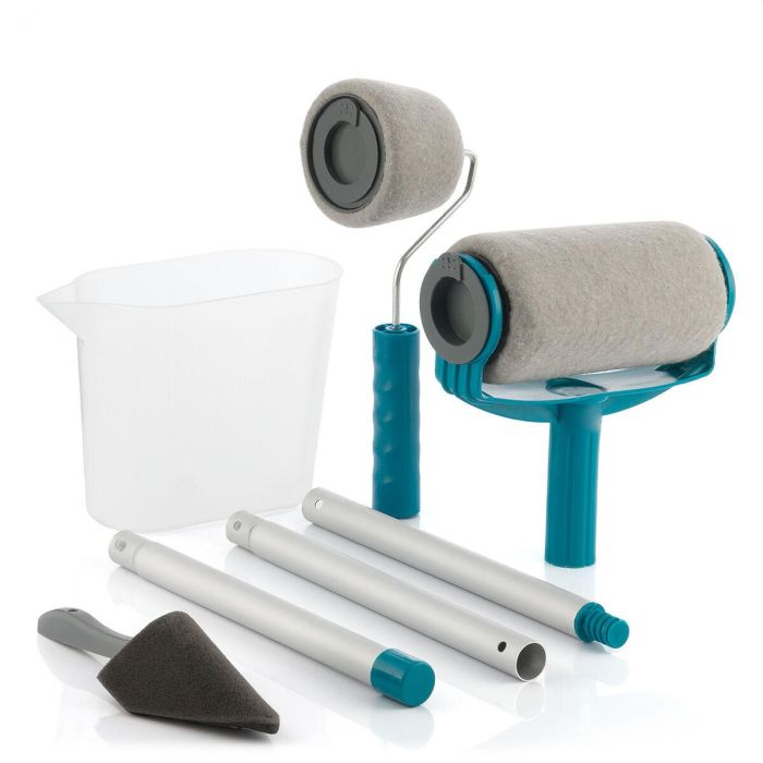 Set de Rodillos de Pintura Recargables Antigoteo Roll`n`Paint InnovaGoods 5 Piezas 11 Set de Rodillos de Pintura Recargables Antigoteo Roll`n`Paint InnovaGoods 5 Piezas 11
