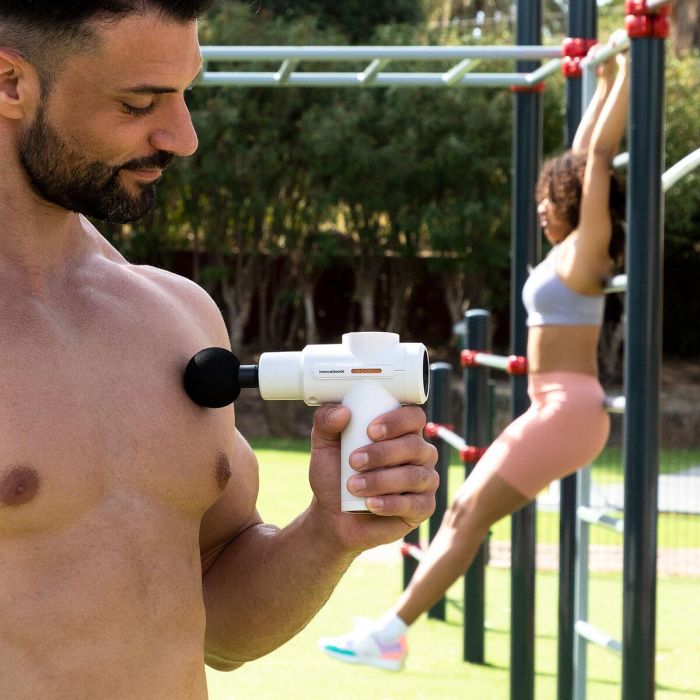 Pistola de Masaje Muscular con Frío y Calor Hokgun InnovaGoods 15