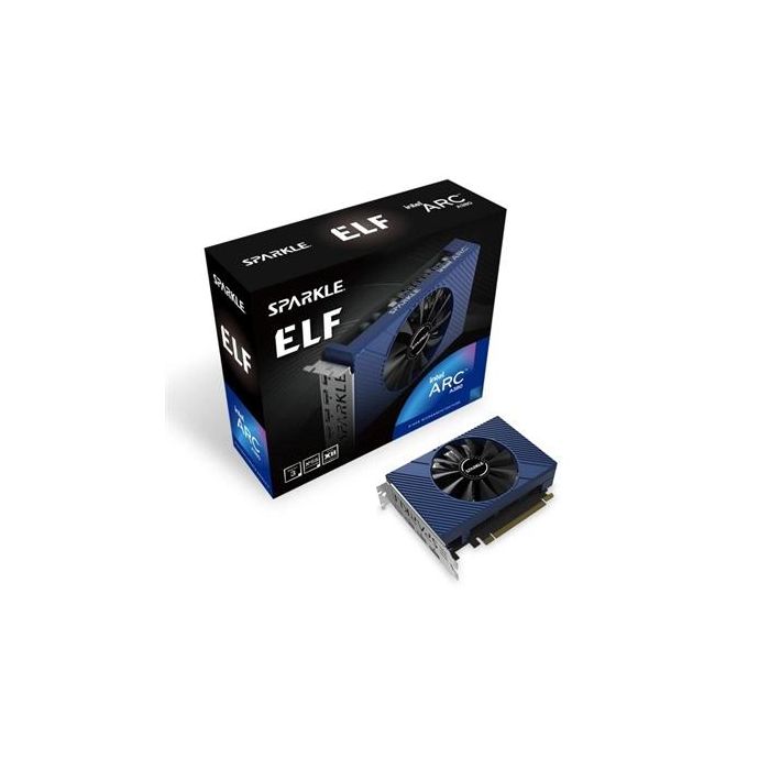 Sparkle Tarjeta Gráfica Intel Arc A380 6GB GDDR6 PCI Express 4.0 x8 HDMI 2.0b DisplayPort 2.0 0 Sparkle Tarjeta Gráfica Intel Arc A380 6GB GDDR6 PCI Express 4.0 x8 HDMI 2.0b DisplayPort 2.0 0