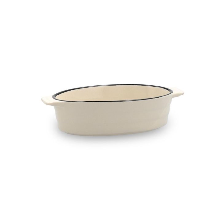 Quid Cocco Cazuela Ovalada de Gres Blanco Apta para Horno Microondas Lavavajillas 19x10,5x5 cm (12 Unidades) 0 Quid Cocco Cazuela Ovalada de Gres Blanco Apta para Horno Microondas Lavavajillas 19x10,5x5 cm (12 Unidades) 0
