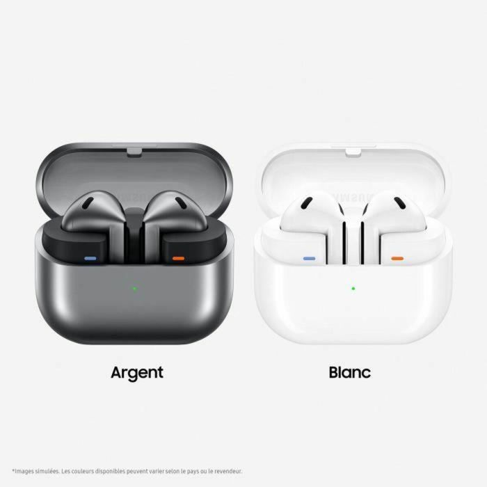 Samsung SAM8806095651880 Galaxy Buds3 Auriculares Inalámbricos con Reducción Activa de Ruido Blanco 3