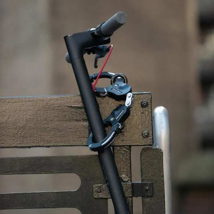 Master Lock Esposas Antirrobo Certificada Policía Bicicletas Scooters Cochecitos Acero Laminado 7.6 x 36 cm 3