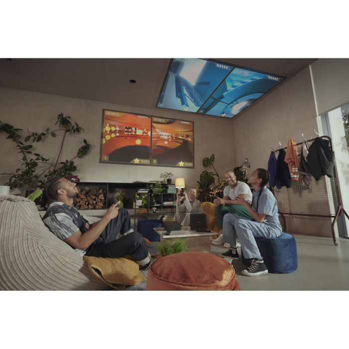 Epson EF-12 Proyector Láser Full HD 1080p 1000 Lúmenes HDMI Android TV Negro 55