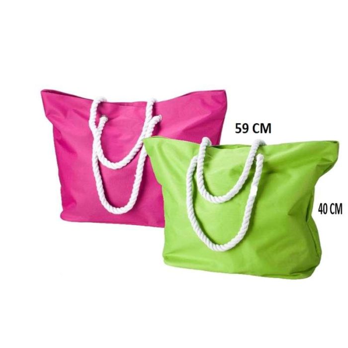 Bolso de playa oxford polyester 59x19x40cm - modelos surtidos 3 Bolso de playa oxford polyester 59x19x40cm - modelos surtidos 3