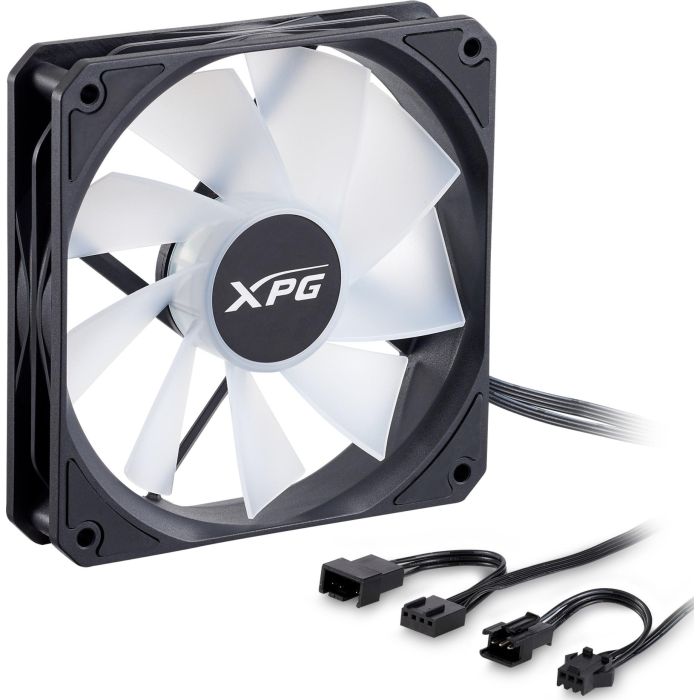 XPG Vento R 120 ARGB PWM 120mm schwarz 1 XPG Vento R 120 ARGB PWM 120mm schwarz 1