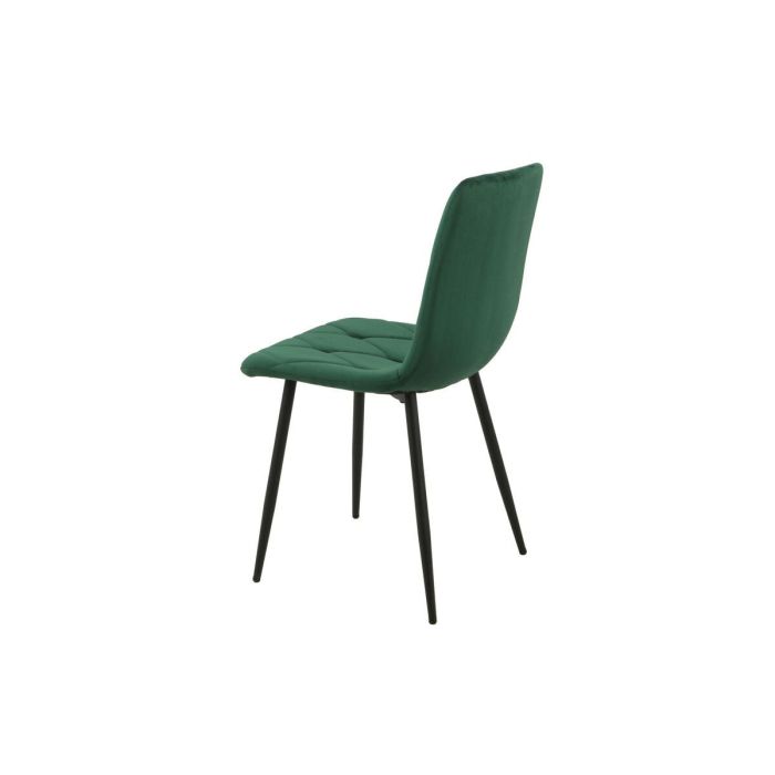 Silla Romimex Verde Terciopelo Metal 45 x 89 x 55 cm 3