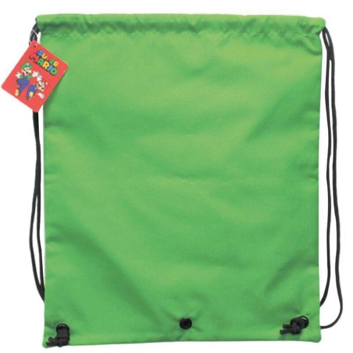 Saco Luigi Super Mario Bros Nintendo 40cm 1 Saco Luigi Super Mario Bros Nintendo 40cm 1