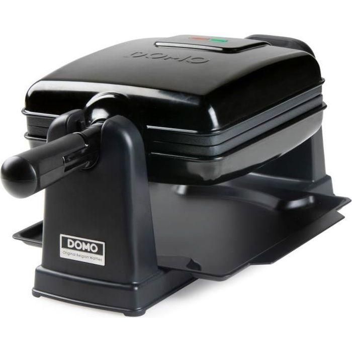 Domo Rotary Waffle Iron - DO9224W - Rotario a 180 ° - Anti -adhesivo revelador - Mango frío - 2 personas Domo Rotary Waffle Iron - DO9224W - Rotario a 180 ° - Anti -adhesivo revelador - Mango frío - 2 personas