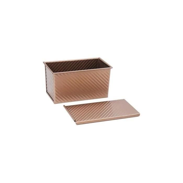Molde para brioche y pan BAUMALU con tapa 1 Molde para brioche y pan BAUMALU con tapa 1