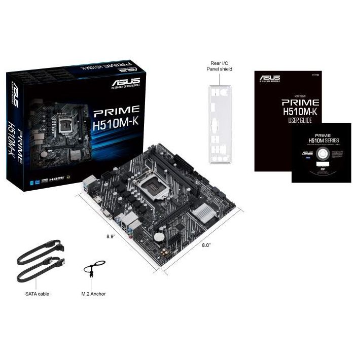 ASUS PRIME H510M-K AUC4711081152132 - Placa base Intel H510 LGA 1200 (Socket H5) micro ATX 6 ASUS PRIME H510M-K AUC4711081152132 - Placa base Intel H510 LGA 1200 (Socket H5) micro ATX 6