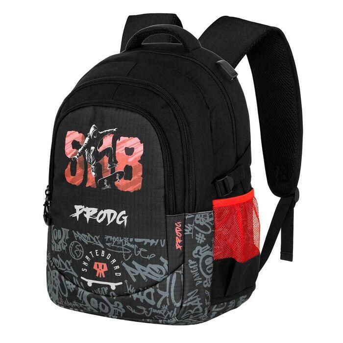Pro-Dg Mochila Running PLUS SK8, Negro, 32L, Ripstop, USB, Acolchada, 21x34x46 cm 2 Pro-Dg Mochila Running PLUS SK8, Negro, 32L, Ripstop, USB, Acolchada, 21x34x46 cm 2