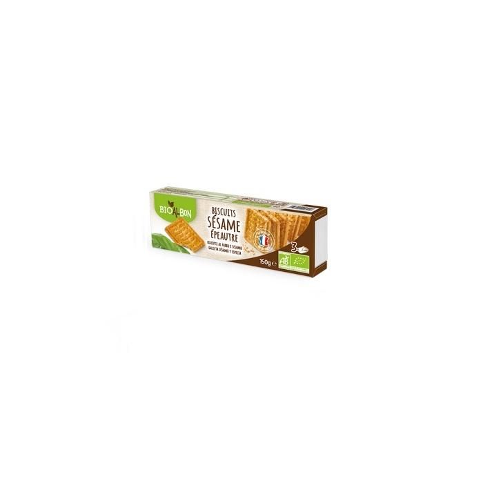BIOALBON Galleta de Sésamo y Espelta Ecológica 150gr
