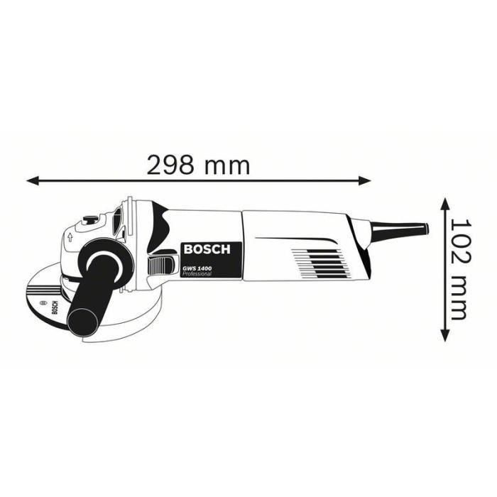 Amoladora 125mm 1400W 5 Amoladora 125mm 1400W 5