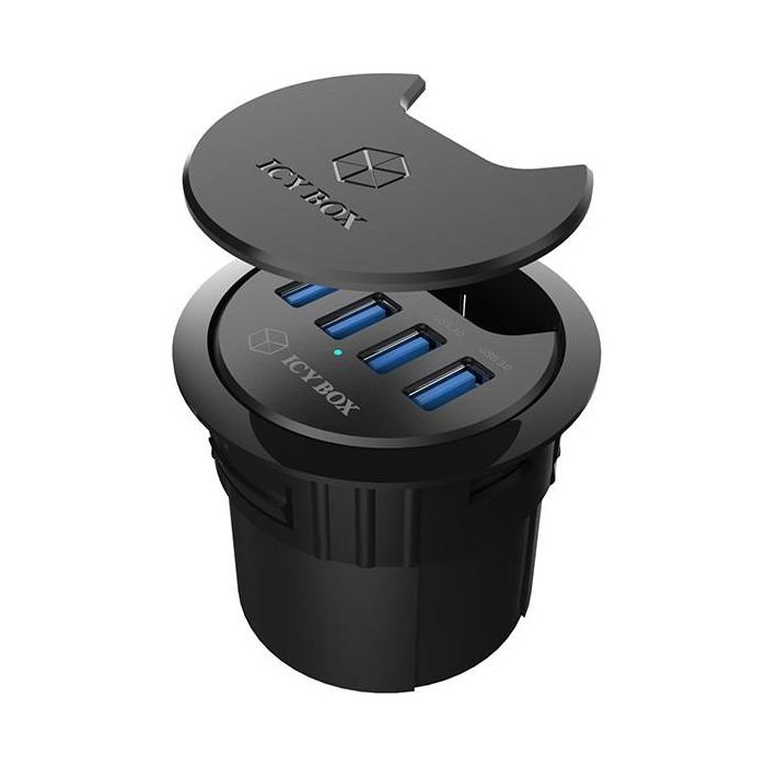 HUB Tisch-Hub 4x USB 3.0 Type-A ICY BOX 4