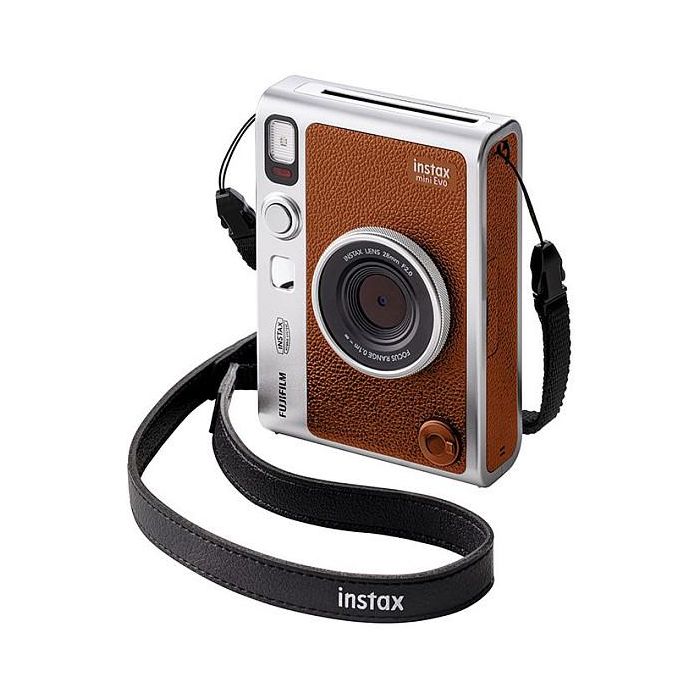 FUJIFILM Instax Mini Evo Cámara Híbrida de Fotografía Instantánea con Impresora Integrada y Conectividad Bluetooth, Sensor CMOS 1/5", Pantalla TFT 3", Color Marrón 7 FUJIFILM Instax Mini Evo Cámara Híbrida de Fotografía Instantánea con Impresora Integrada y Conectividad Bluetooth, Sensor CMOS 1/5", Pantalla TFT 3", Color Marrón 7