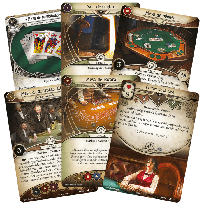 Arkham Horror LCG: Fortuna e insensatez pack de escenario 1