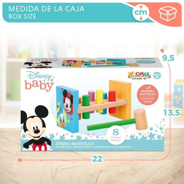 Juego Educativo Disney 8 Piezas 21 x 12 x 9 cm (6 Unidades) 1