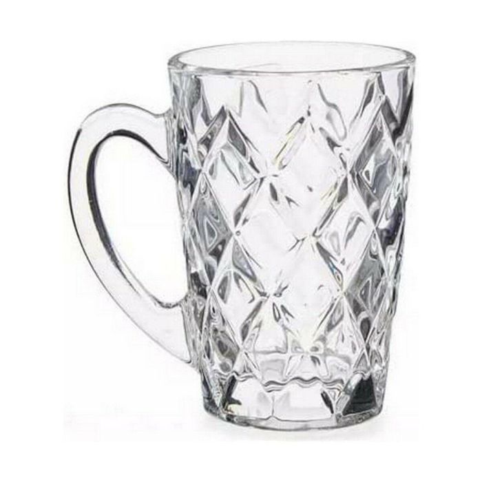 Taza Vivalto Transparente Diamante 110 ml (6 Unidades) 0 Taza Vivalto Transparente Diamante 110 ml (6 Unidades) 0