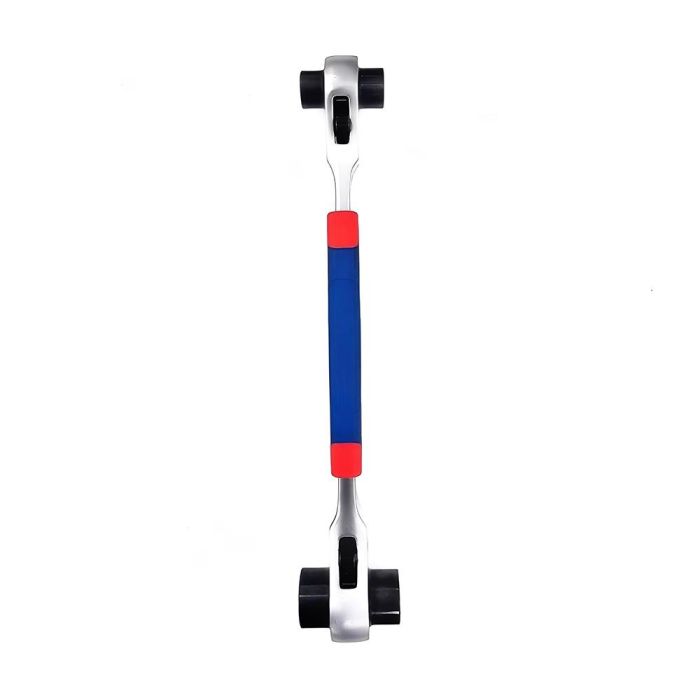 Llave carraca vaso múltiple 8en1, 8-10-12-13-14-17-19-21 mm 1 Llave carraca vaso múltiple 8en1, 8-10-12-13-14-17-19-21 mm 1