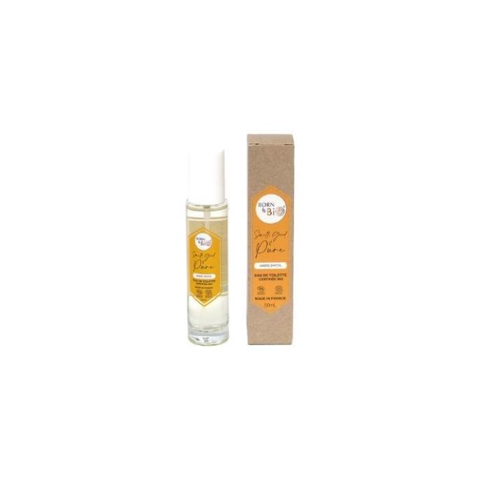 BORN TO BIO Eau De Toilette Ambre Santal 50 ml