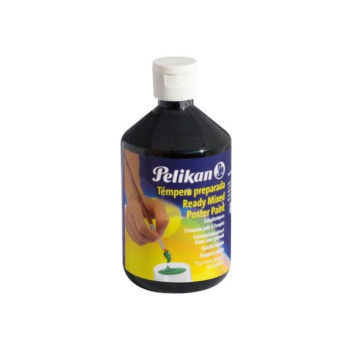 Tempera Pelikan Liquida 500 Ml (Bote) 742/500L Negro Nº11