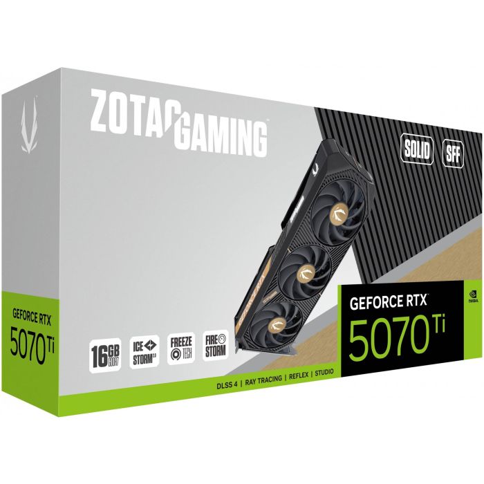 Zotac Tarjeta Gráfica GeForce RTX 5070 Ti 16GB GDDR7 SFF 5 Zotac Tarjeta Gráfica GeForce RTX 5070 Ti 16GB GDDR7 SFF 5