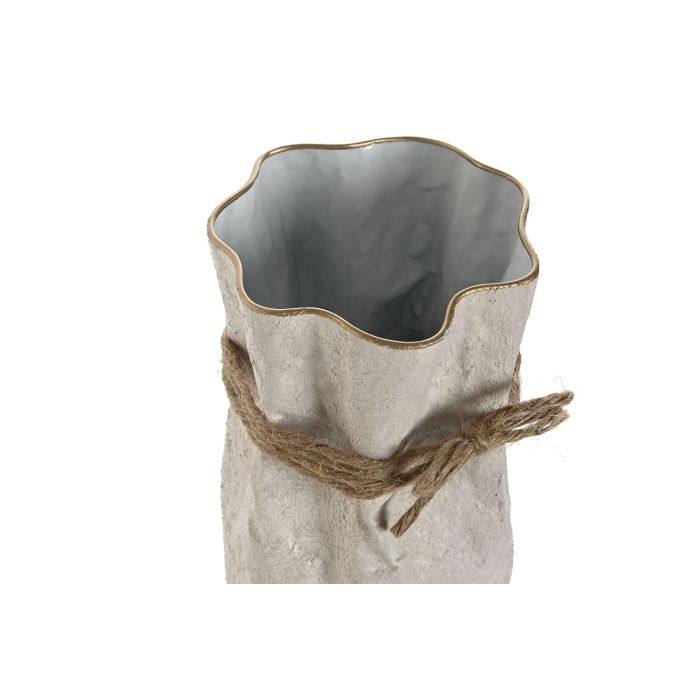 Jarron Scandi DKD Home Decor Beige 17 x 54 x 17 cm Set de 3 2 Jarron Scandi DKD Home Decor Beige 17 x 54 x 17 cm Set de 3 2