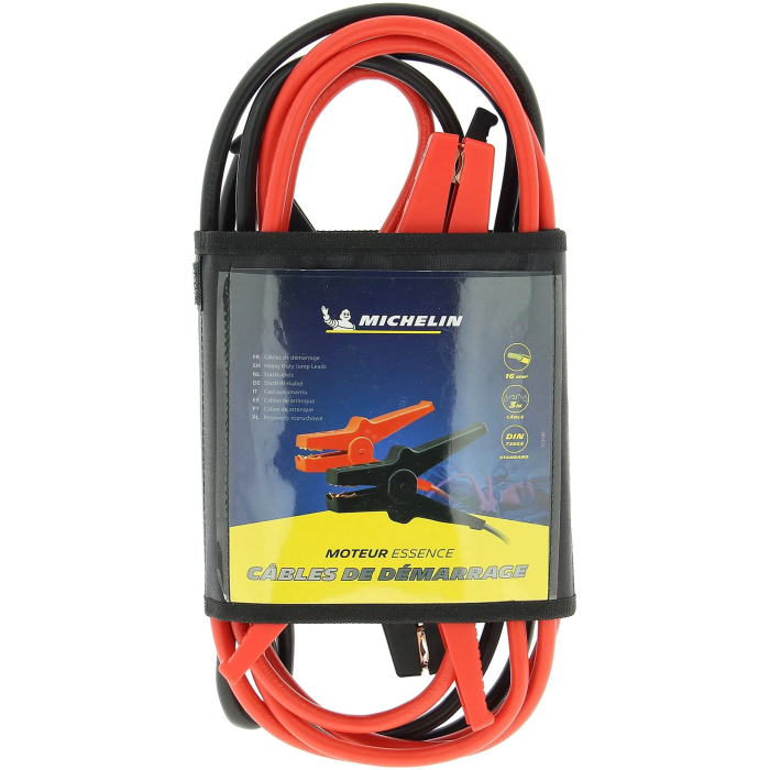 Michelin Cables de arranque 9512 16mm² 3M para motores de gasolina hasta 2.5L 1 Michelin Cables de arranque 9512 16mm² 3M para motores de gasolina hasta 2.5L 1