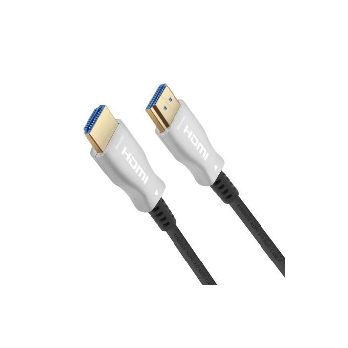 AISENS - CABLE HDMI V2.0 AOC PREMIUM ALTA VELOCIDAD / HEC 4K@60HZ 18GBPS, A/M-A/M, NEGRO, 15M