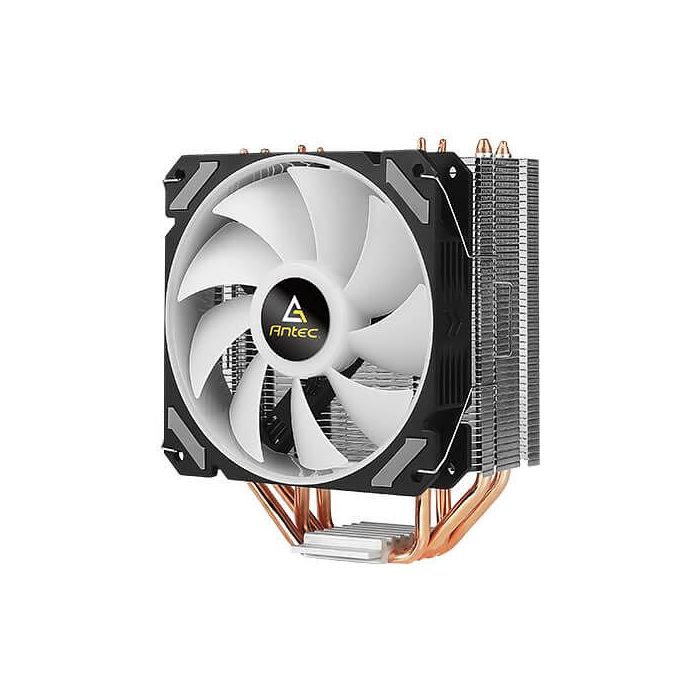Antec A400i Conjunto de chips Refrigerador de aire 12 cm Negro, Cobre, Plata 1 pieza(s) 3 Antec A400i Conjunto de chips Refrigerador de aire 12 cm Negro, Cobre, Plata 1 pieza(s) 3