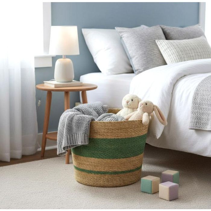 Privilege Cesta Cónica de Seagrass para Almacenamiento, 35 cm 9